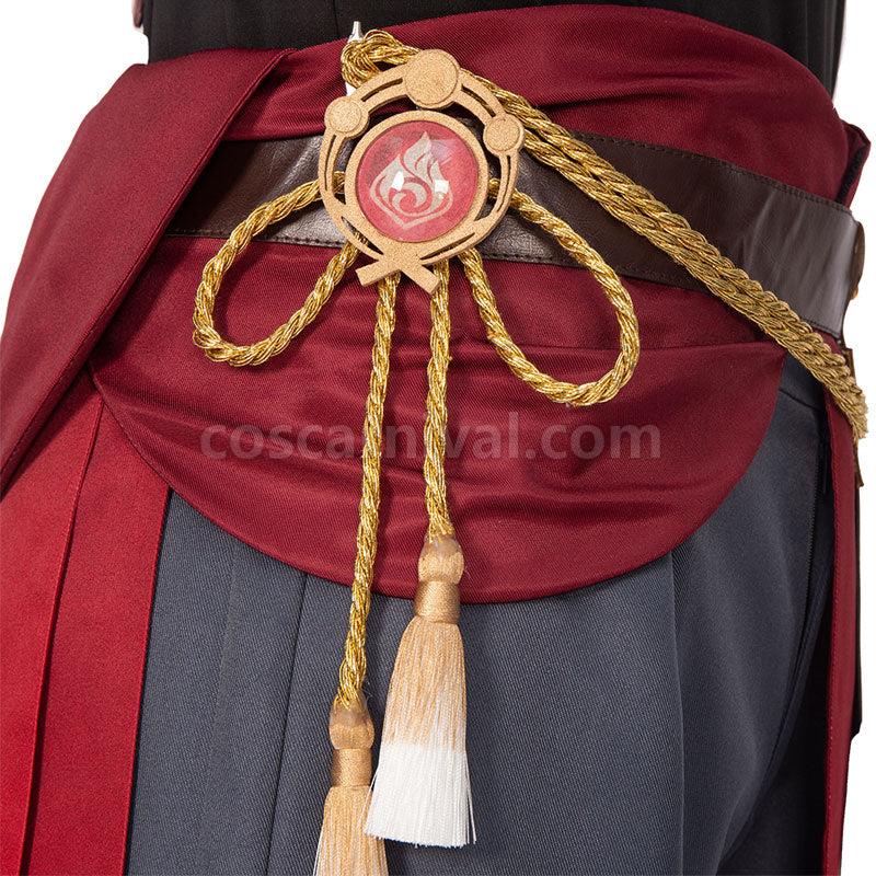 Genshin Impact Thoma Fullsuit Cosplay Costumes coscarnival011110124