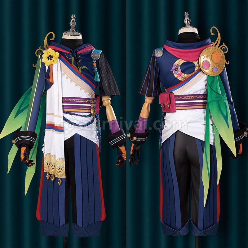 Genshin Impact Tighnari Verdant Strider Cosplay Costumes coscarnival01113618