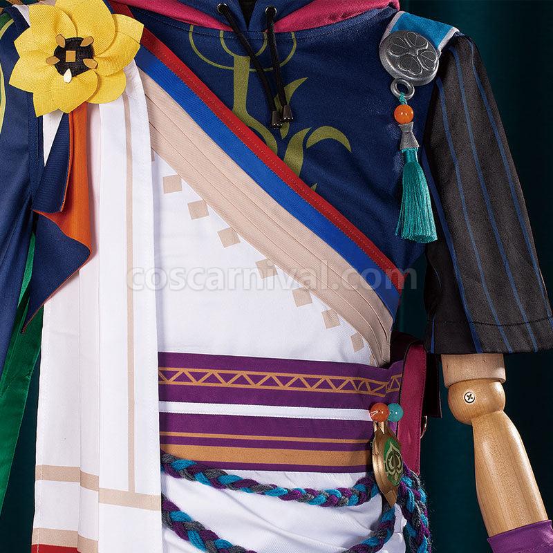 Genshin Impact Tighnari Verdant Strider Cosplay Costumes coscarnival01113665
