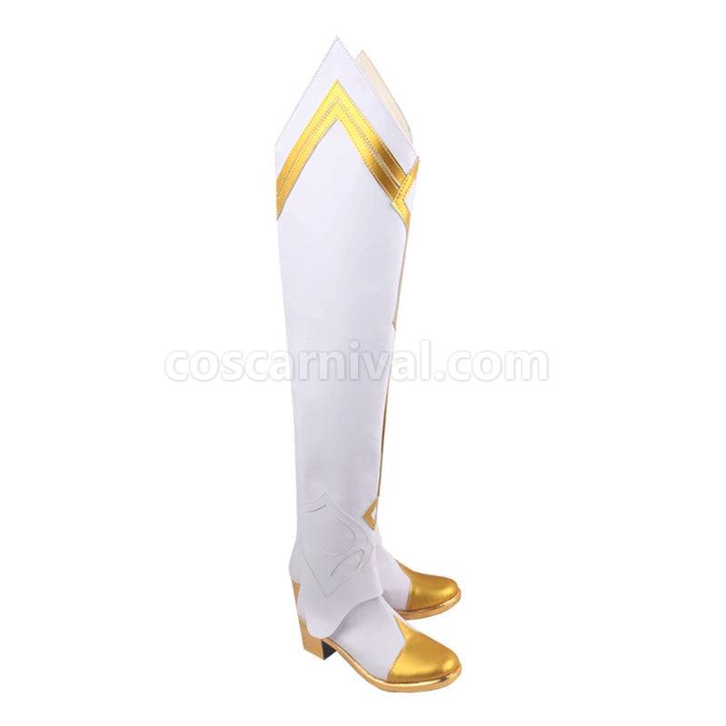 Genshin Impact Traveler Female Cosplay Shoes coscarnival011110451