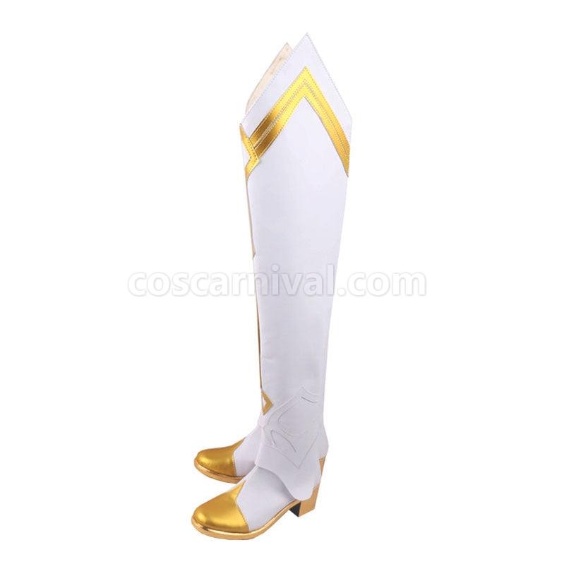 Genshin Impact Traveler Female Cosplay Shoes coscarnival011110461