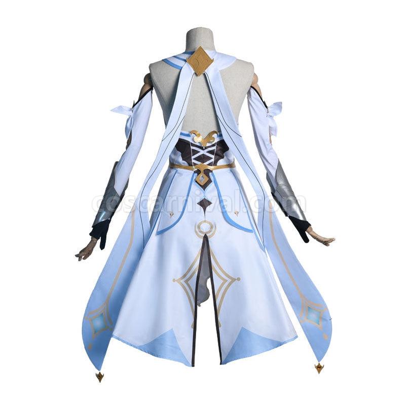 Genshin Impact Traveler Lumine Fullset Cosplay Costumes coscarnival011113047