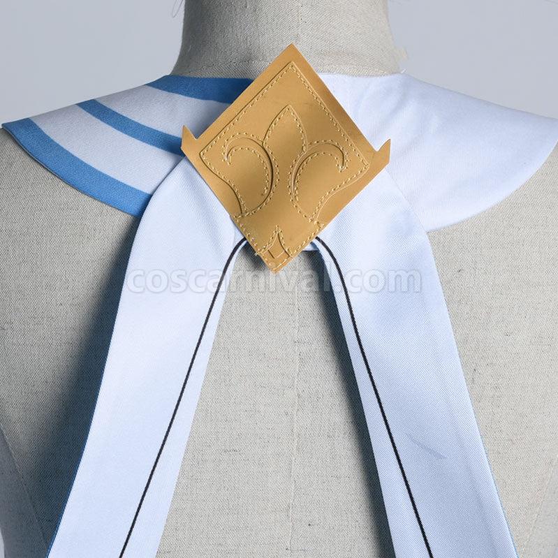 Genshin Impact Traveler Lumine Fullset Cosplay Costumes coscarnival011113064