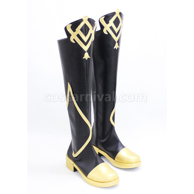 Genshin Impact Traveler Male Cosplay Shoes coscarnival011110470