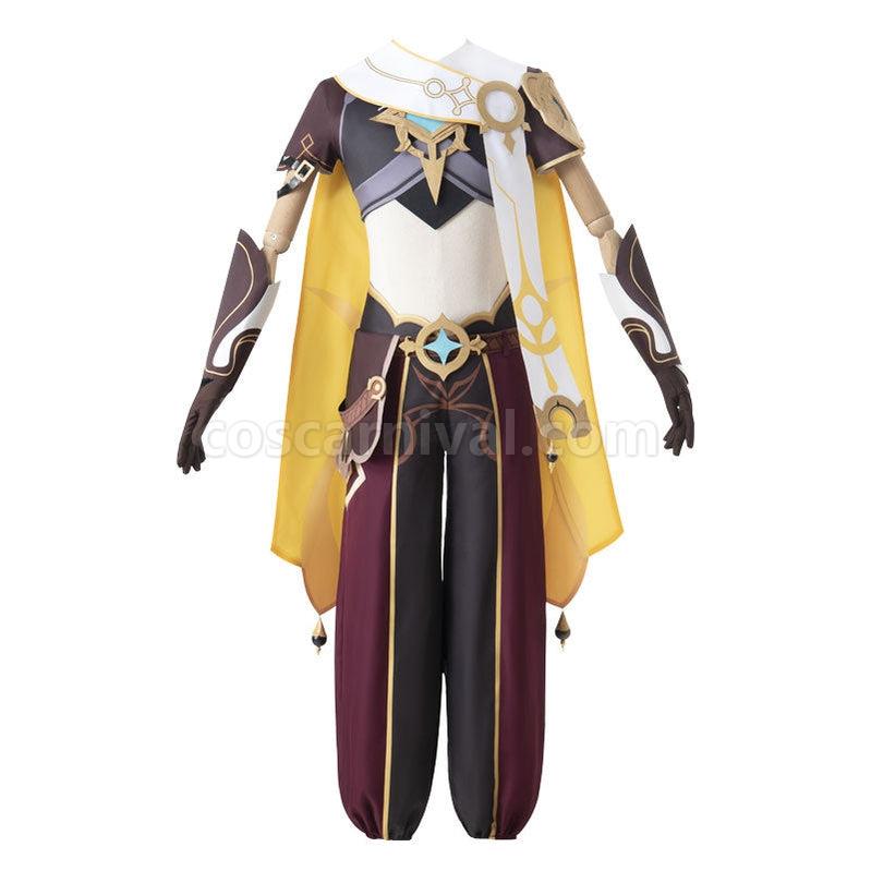 Genshin Impact Traveler Male Fullset Cosplay Costumes coscarnival011112244