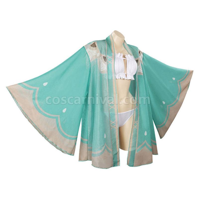 Genshin Impact Venti Gradient Barbatos Swimsuit Cosplay Costumes coscarnival01115304