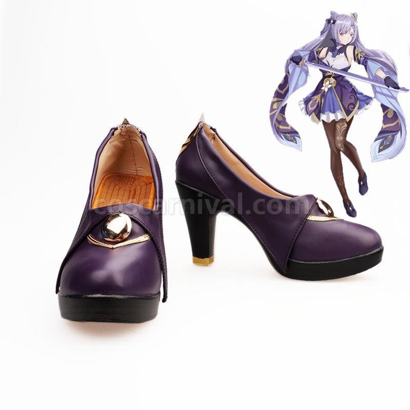 Genshin Impact Venti Gradient Cosplay Shoes coscarnival011113164