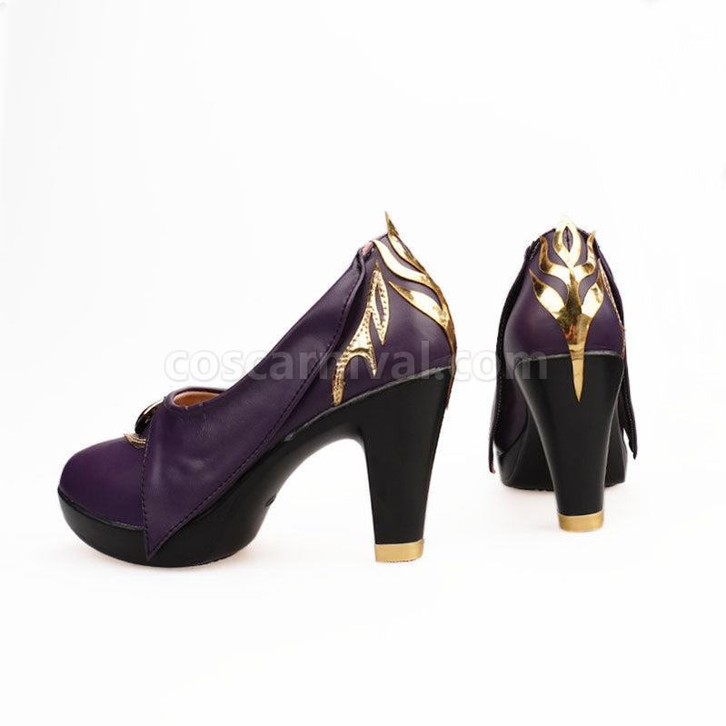 Genshin Impact Venti Gradient Cosplay Shoes coscarnival011113191