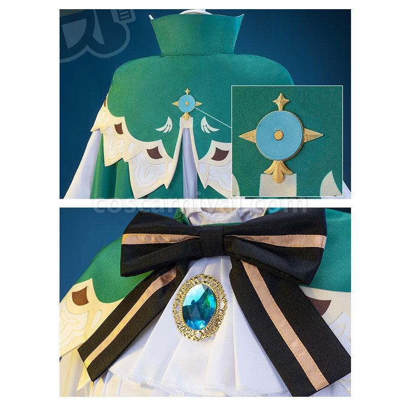 Genshin Impact Venti Gradient Full set Cosplay Costume coscarnival011113649
