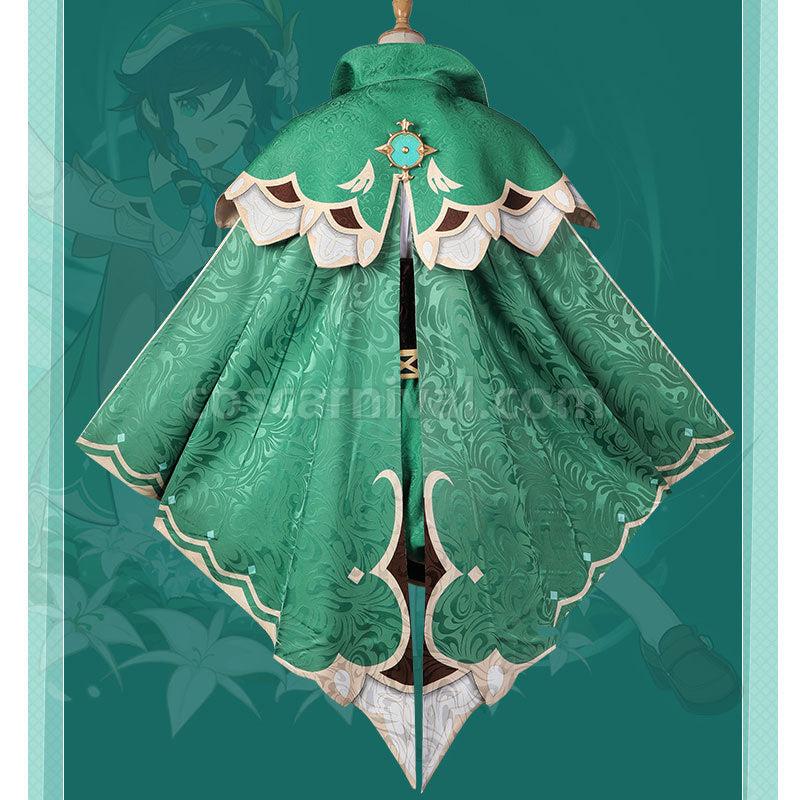 Genshin Impact Venti Gradient Fullset Cosplay Costumes coscarnival011110322