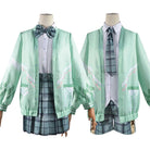 Genshin Impact Venti Gradient JK Uniform Cosplay Costumes coscarnival01113656