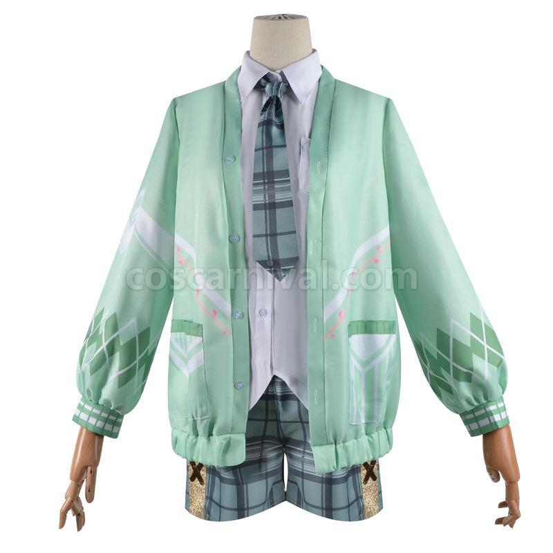Genshin Impact Venti Gradient JK Uniform Cosplay Costumes coscarnival01113697