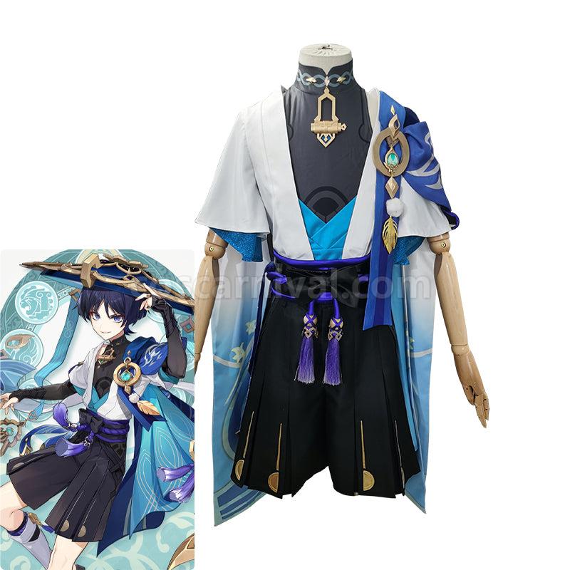 Genshin Impact Wanderer Cosplay Costumes coscarnival0111171