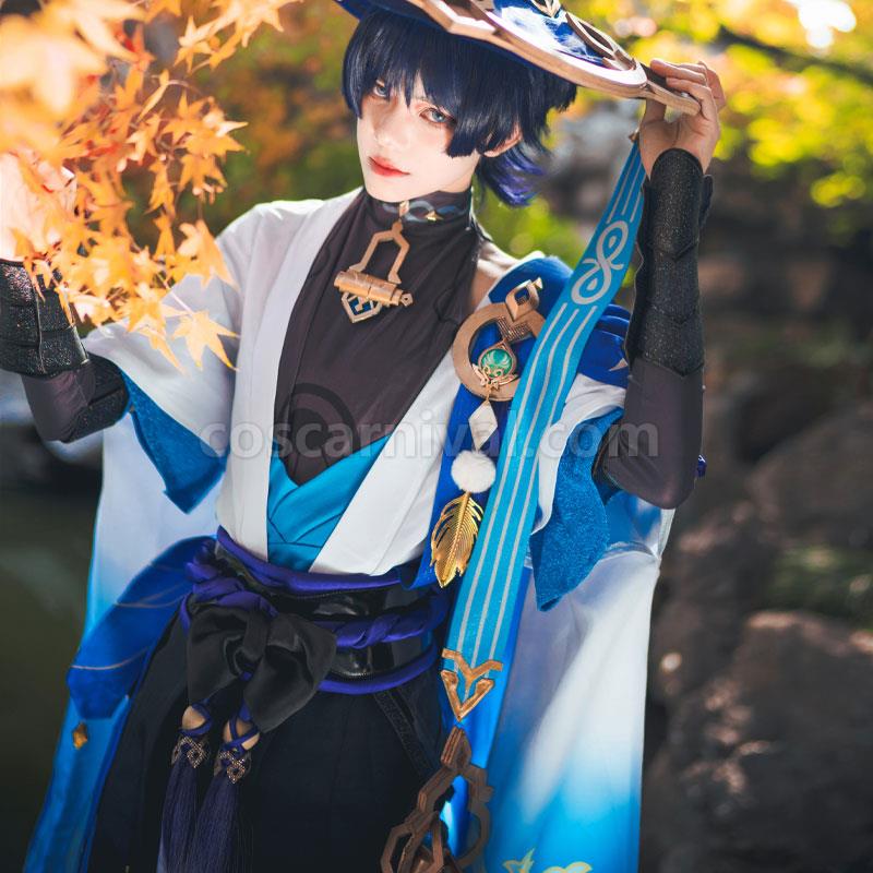 Genshin Impact Wanderer Cosplay Costumes coscarnival0111189