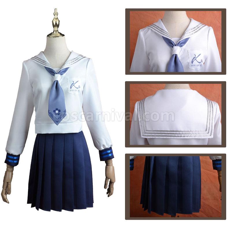 Genshin Impact X HeyTea Kamisato Ayaka Kamisato Ayato Cosplay Costumes coscarnival01112630
