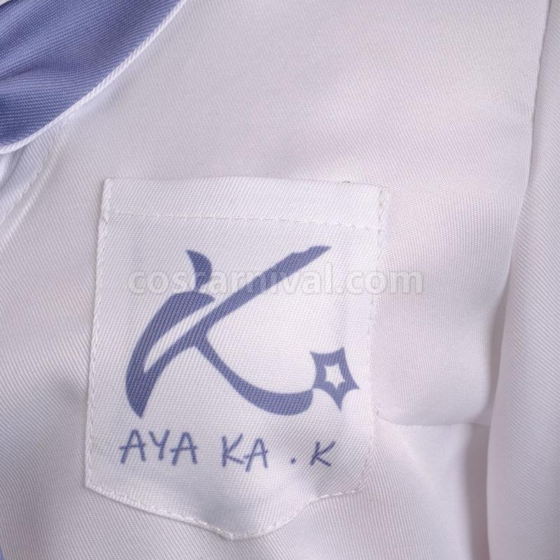 Genshin Impact X HeyTea Kamisato Ayaka Kamisato Ayato Cosplay Costumes coscarnival01112650