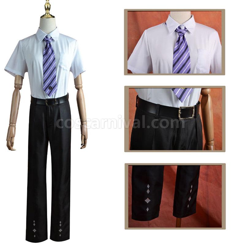 Genshin Impact X HeyTea Kamisato Ayaka Kamisato Ayato Cosplay Costumes coscarnival01112688