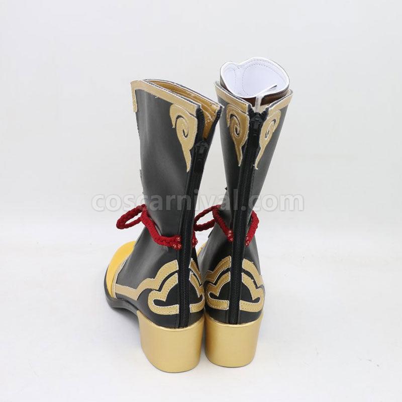 Genshin Impact Xiangling Cosplay Shoes coscarnival01113362