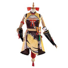 Genshin Impact Xiangling Fullset Cosplay Costumes coscarnival011112341