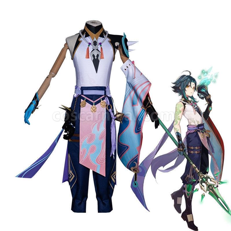 Genshin Impact Xiao Fullset Cosplay Costumes coscarnival011112306