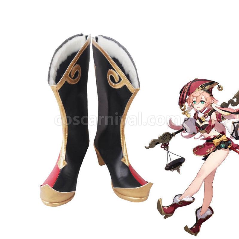 Genshin Impact Yanfei Cosplay Shoes coscarnival011110657