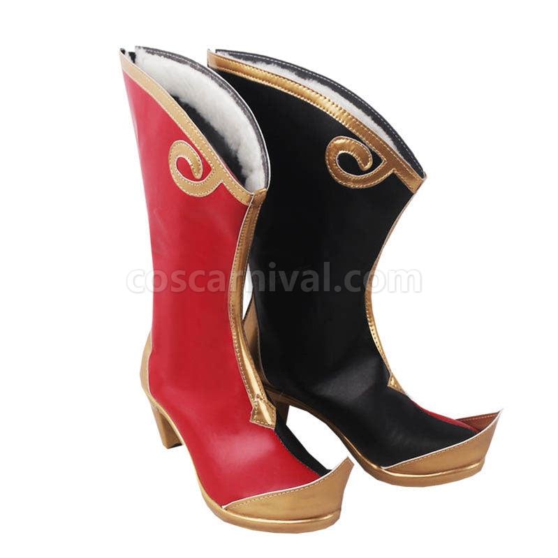 Genshin Impact Yanfei Cosplay Shoes coscarnival011110665