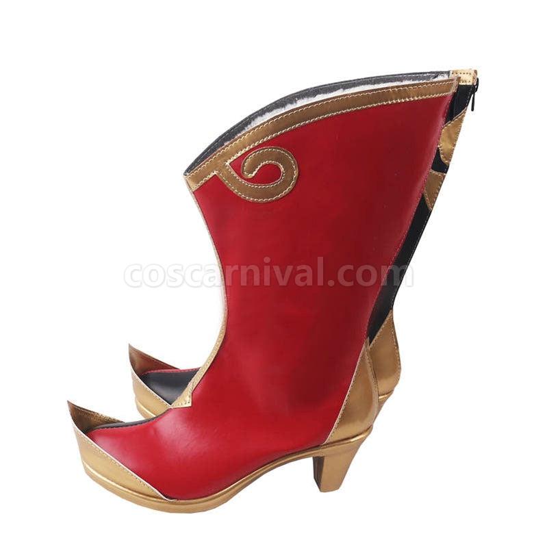 Genshin Impact Yanfei Cosplay Shoes coscarnival011110683