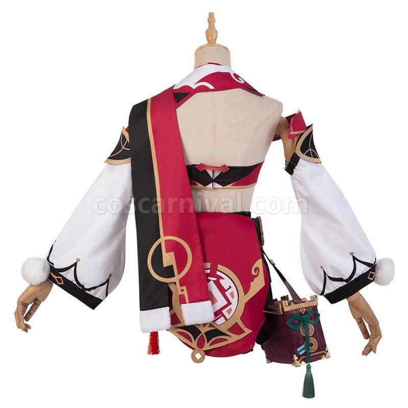 Genshin Impact Yanfei Fullsuit Cosplay Costumes coscarnival011111759