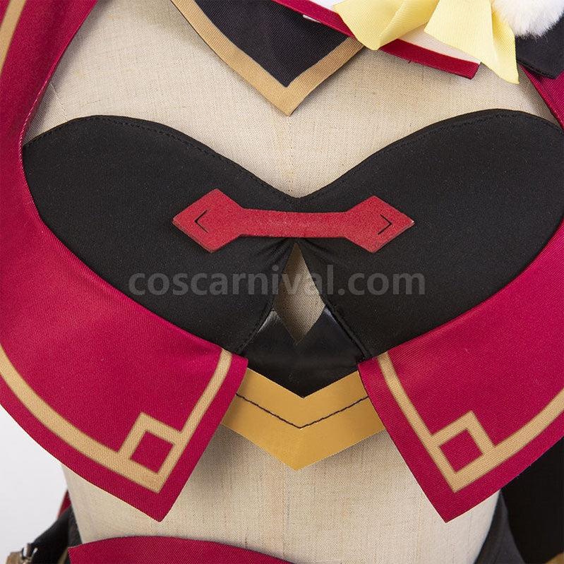 Genshin Impact Yanfei Fullsuit Cosplay Costumes coscarnival011111776