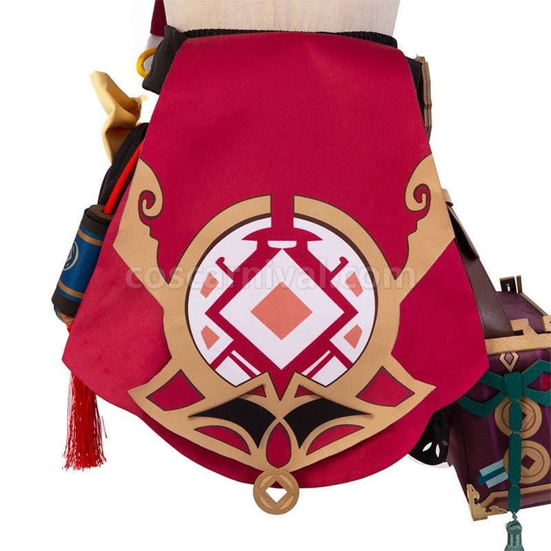 Genshin Impact Yanfei Fullsuit Cosplay Costumes coscarnival011111791