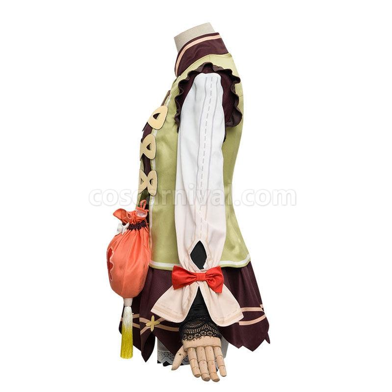 Genshin Impact Yaoyao Fullsuit Cosplay Costumes coscarnival011111903