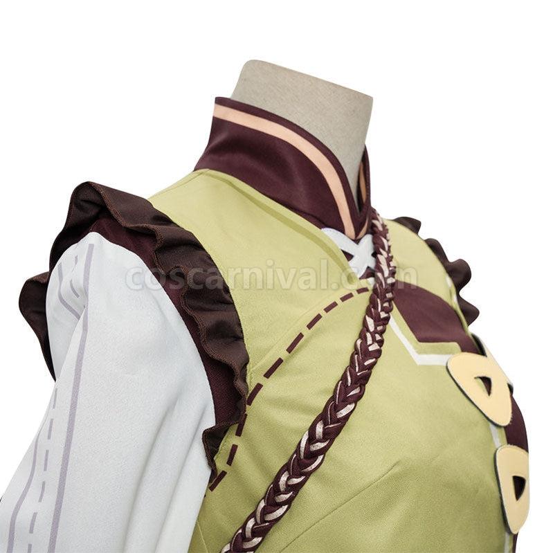 Genshin Impact Yaoyao Fullsuit Cosplay Costumes coscarnival011111946
