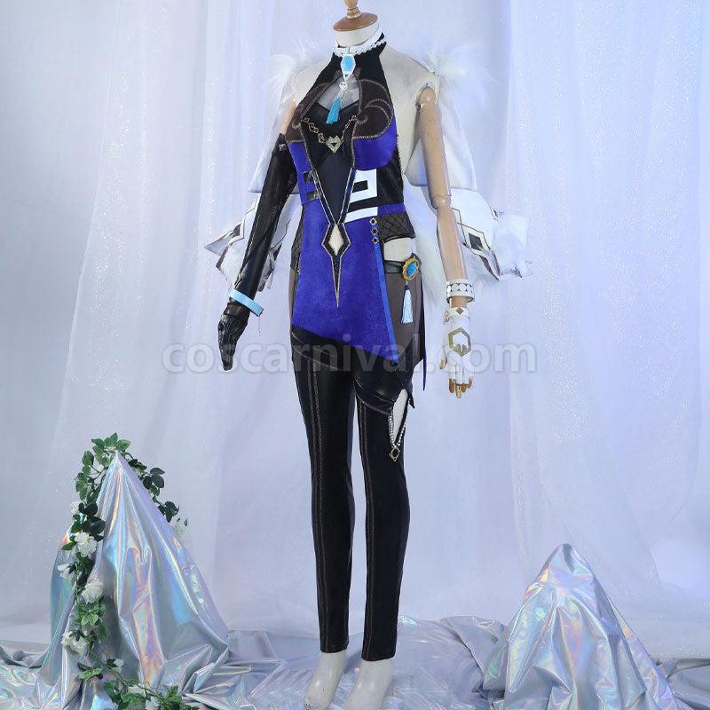Genshin Impact Yelan Cosplay Costumes coscarnival01116336