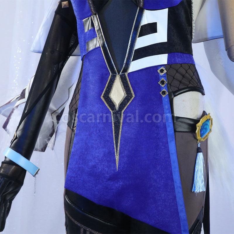 Genshin Impact Yelan Cosplay Costumes coscarnival01116370