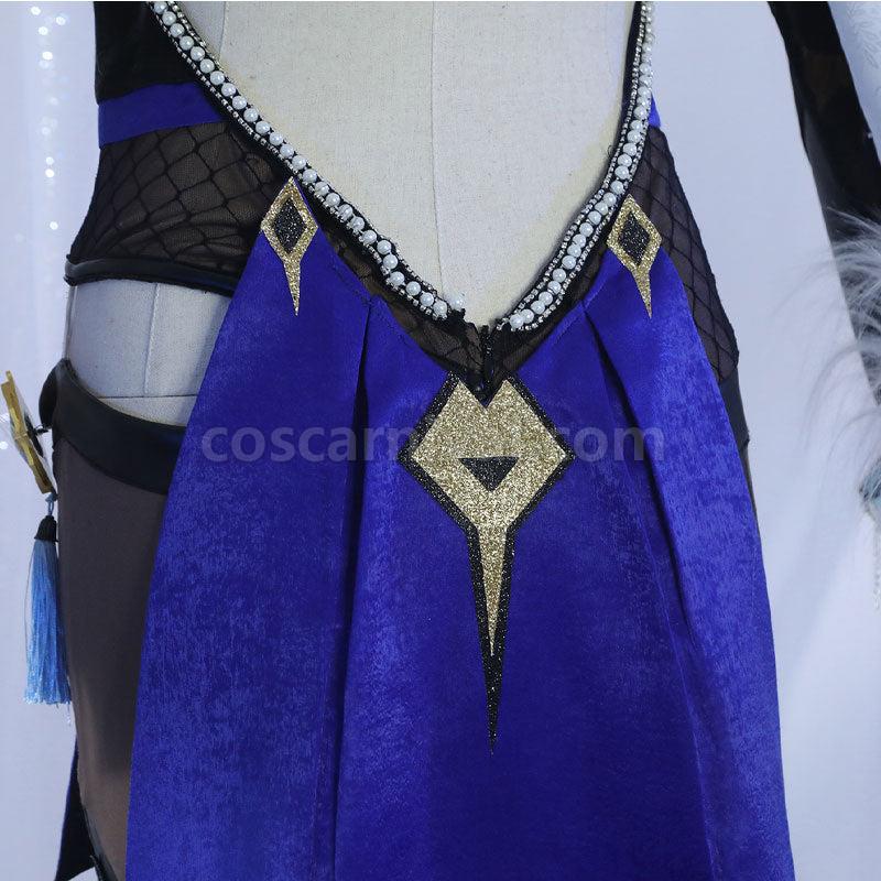 Genshin Impact Yelan Cosplay Costumes coscarnival01116379