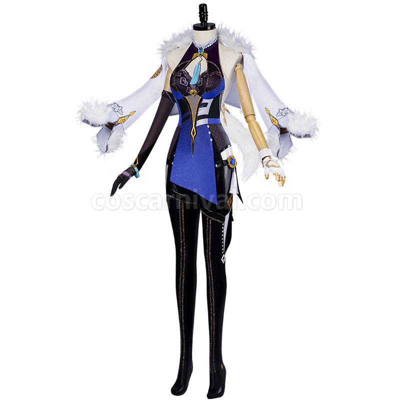 Genshin Impact Yelan Fullset Cosplay Costume coscarnival01115895