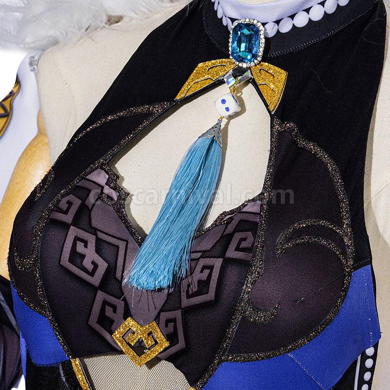 Genshin Impact Yelan Fullset Cosplay Costume coscarnival01115920