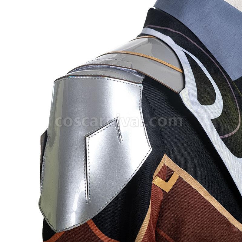 Genshin Impact Zhongli Fullset Cosplay Costumes coscarnival011113034