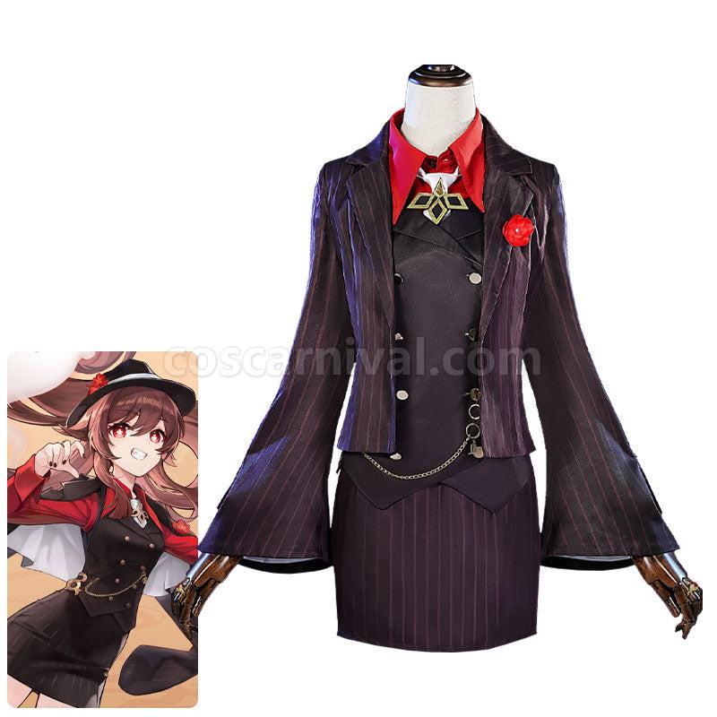 Genshin Impact x OnePlus Hu Tao Themed Ace Pro Cosplay Costumes coscarnival01112107