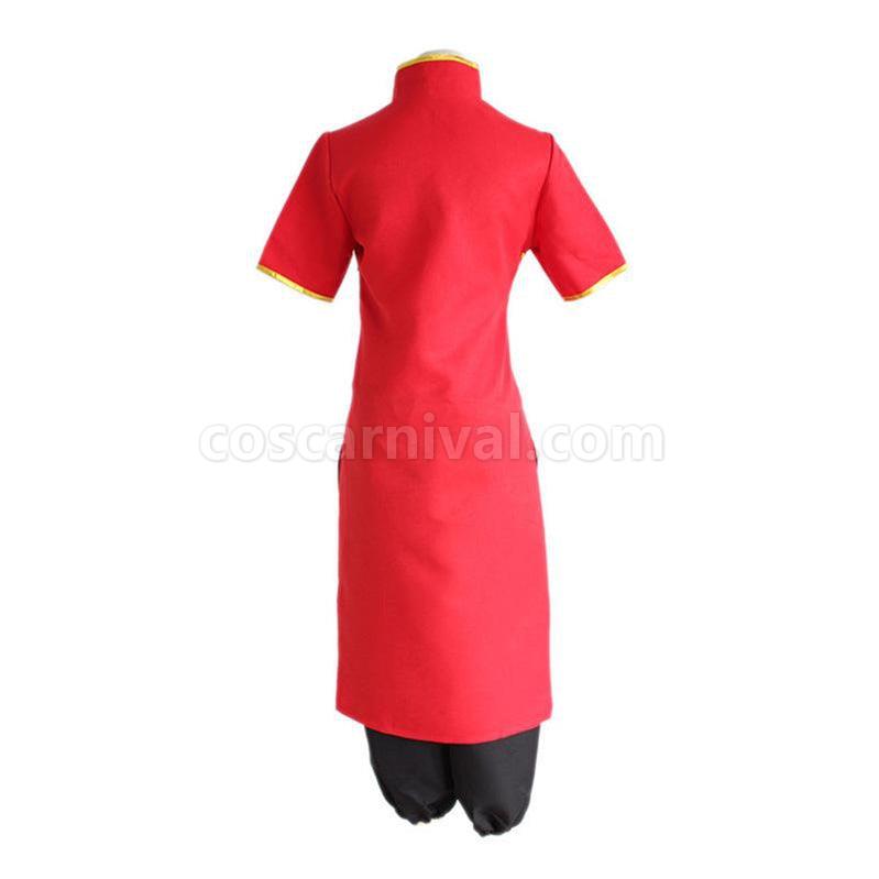 Gintama Kagura Cheongsam Cosplay Costume coscarnival011116994