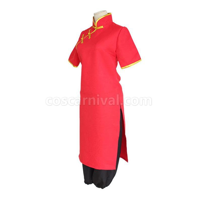 Gintama Kagura Cheongsam Cosplay Costume coscarnival011117010