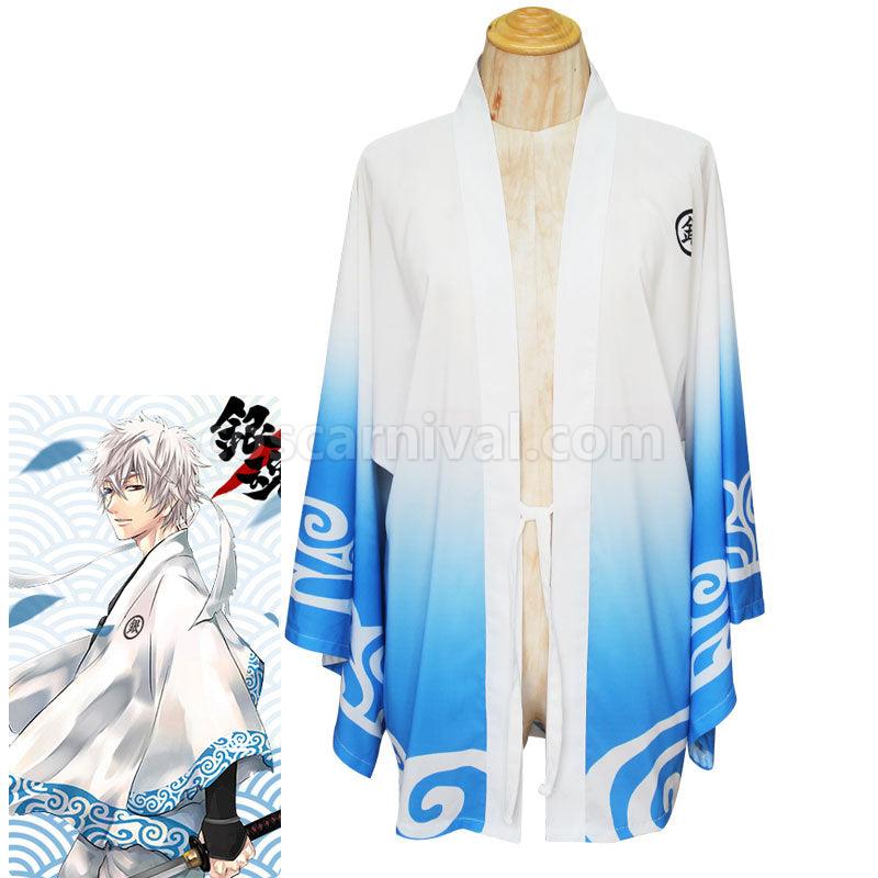 Gintama Sakata Gintoki Cape Cosplay Costumes coscarnival01116333