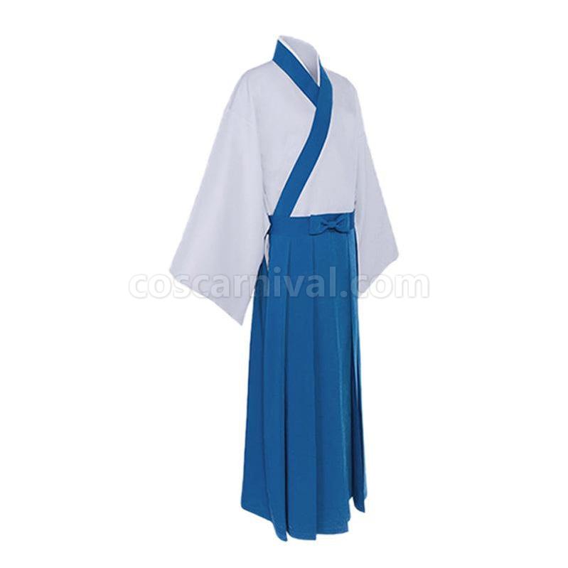 Gintama Shimura Shinpachi Kendo Kimono Cosplay Costume coscarnival011117032