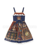 Glory-Book-Series-Vintage-Crown-Jewels-Pattern-Print-Classic-Lolita-Bow-Knot-Sling-Dress-coscarnival-2745