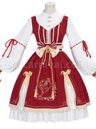 Golden-Crane-Returns-Series-OP-Chinese-Style-Classic-Lolita-Long-Sleeve-Dress-And-Cape-coscarnival-1675