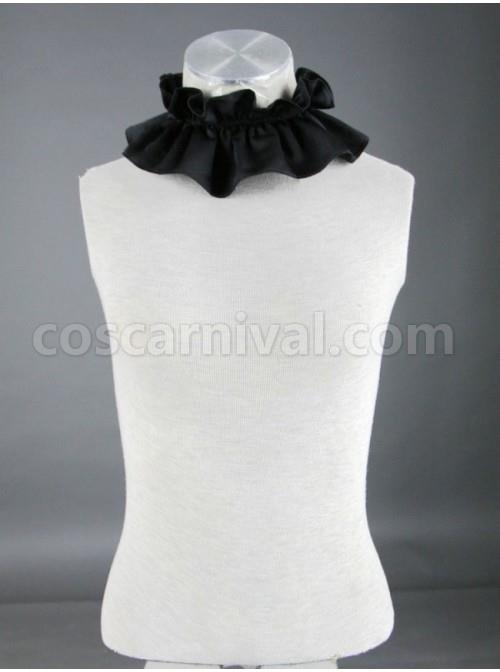 Gorgeous Black Long Sleeves Cotton Gothic Lolita Dress coscarnival