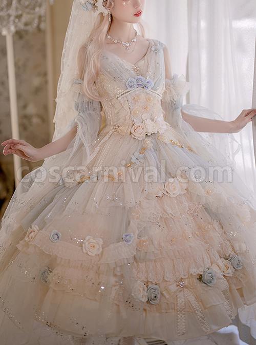 Gorgeous-Flower-Wedding-Flower-God-Spirit-Series-JSK-Gorgeous-Heavy-Industry-Three-Dimensional-Flower-Sequin-Classic-Lolita-Dress-coscarnival-1262