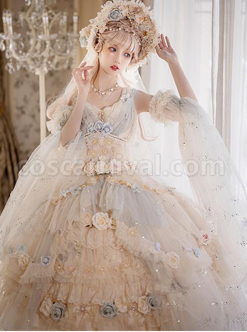 Gorgeous-Flower-Wedding-Flower-God-Spirit-Series-JSK-Gorgeous-Heavy-Industry-Three-Dimensional-Flower-Sequin-Classic-Lolita-Dress-coscarnival-1286