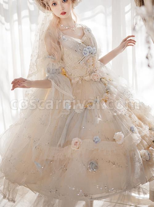 Gorgeous-Flower-Wedding-Flower-God-Spirit-Series-JSK-Gorgeous-Heavy-Industry-Three-Dimensional-Flower-Sequin-Classic-Lolita-Dress-coscarnival-1294
