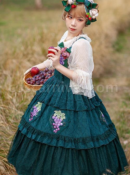 Grape-Manor-Series-Solid-Color-Jacquard-Grape-Embroidery-Elegant-Classic-Lolita-Sleeveless-Dress-coscarnival-2758